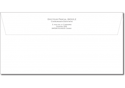 Enveloppes (110 x 220 Noir V°)